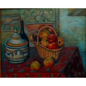 Oil On Canvas - Still Life - Post-impressionist - Signed - Early 20th Century