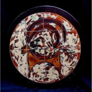 Wall Decoration - Ceramic Panel - B. Raynaud - Circa 1960-1970 - Cervide -