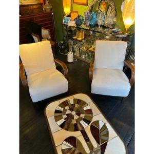 Swedish Armchair, 1940s 