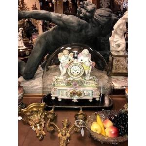 Large Porcelain Clock