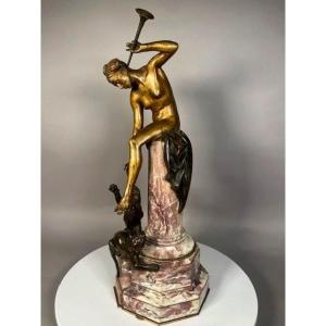 The "panther Charmer" By Carrier Belleuse 