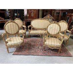 Gilded Louis XVI Suite 