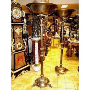 Pair Of 1940s Floor Lamps