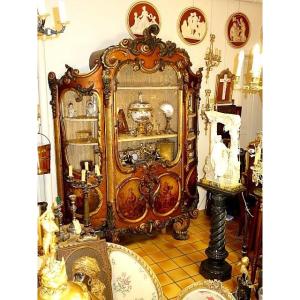 Louis XV Style Castle Display Case