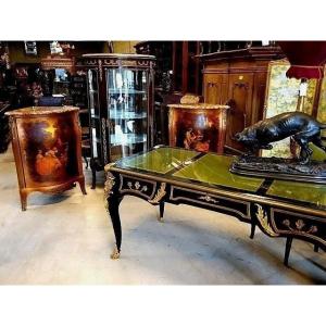 Pair Of Louis XV Style Corner Cabinets 