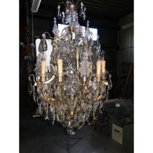 22-light "cage" Chandelier 