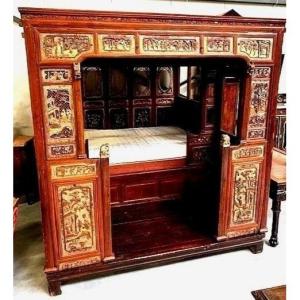 19th Century Chinese Marriage Bed