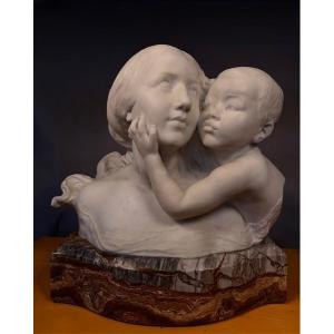 Sculpture In Carrara Marble