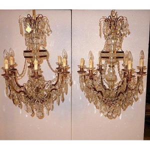 Pair Of Chandeliers