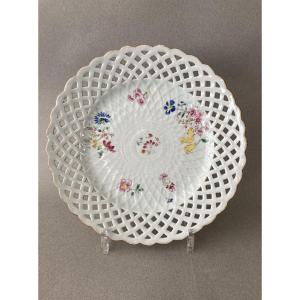 China: Openwork Porcelain  Plate18th Century
