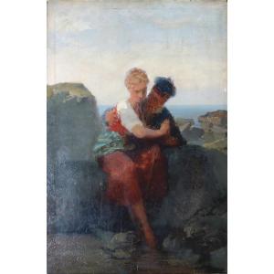 The Sailor's Farewell, French School, 19th Century