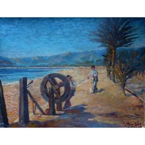 Provençal School, The Repair Of Fishing Nets