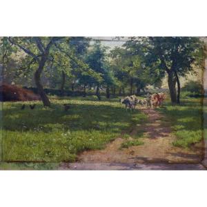 Belgian School, Country Landscape