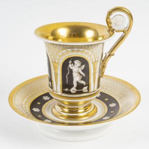Paris: Large Jasmine Cup, Early 19th Century