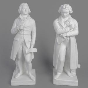 Germany: Mozart And Beethoven, Circa 1900