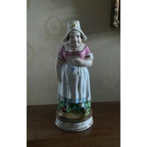 Rare Anthropomorphic Bottle Titled Mme Vespétro