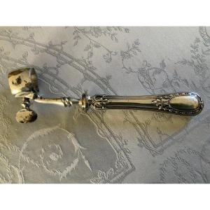 Leg Handle, Silver Minerva 19th Century