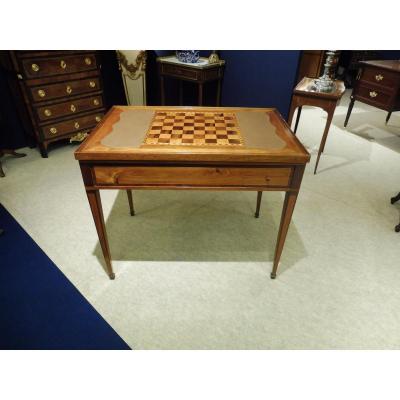 Table à Jeu Ou Tric Trac. Époque Lxvi