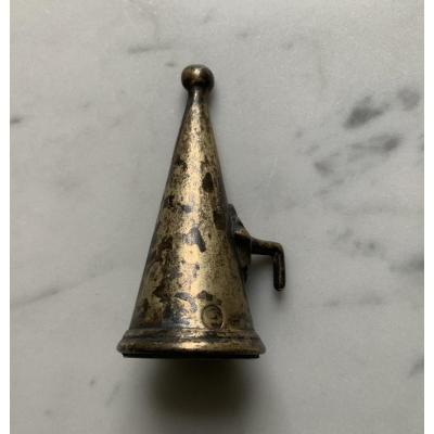 Bronze Snuffer, Hallmarked, 18th Century