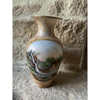 Large Vase In Opaline. Napoleon III