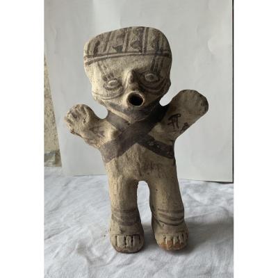 Terracotta Statuette, North Lima 12th Century