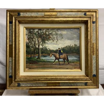 Daynes Edmond, Sonneur De Trompe En Forêt De Compiègne