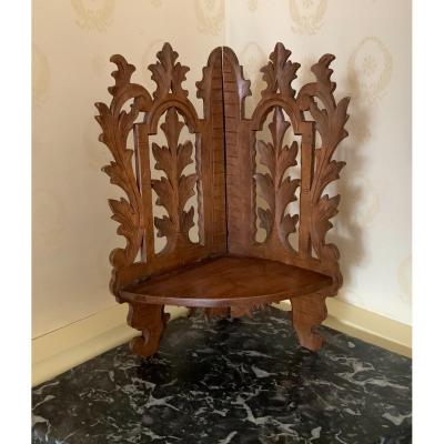 Small Corner In Natural Wood, Nineteenth