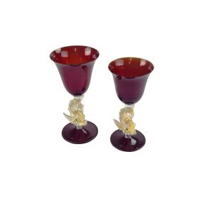 Murano Glassware Service, 20th Century, Pauly House.