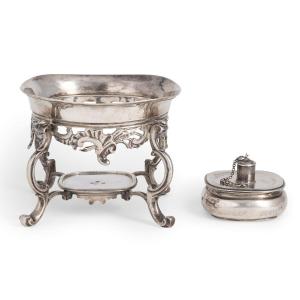 Silver Warmer, Den Haag (netherlands) 1758 By Silversmith Marcelis De Haan