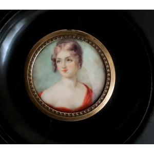 Miniature Caroline Bonaparte 