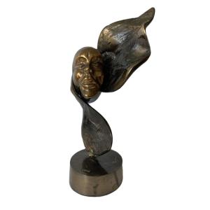 Bronze Sculpture By Yves Lohé