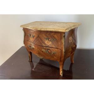 Louis XV Style Marquetry Commode