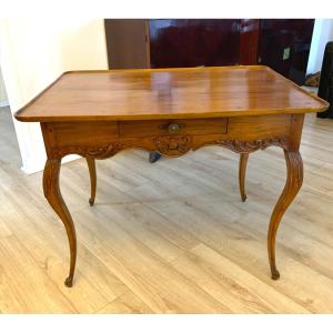 18th Century Regency Cabaret Table In Cherry Wood