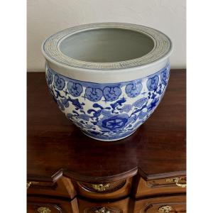 Porcelain Fishbowl-shaped Planter From China