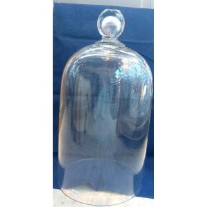 Grande Cloche Verre XIXeme