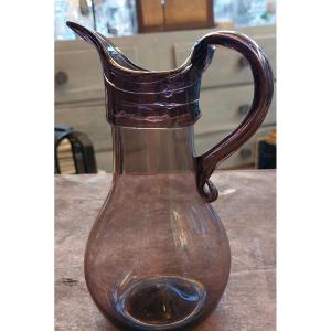 18th Century Norman Aubergine Pitcher