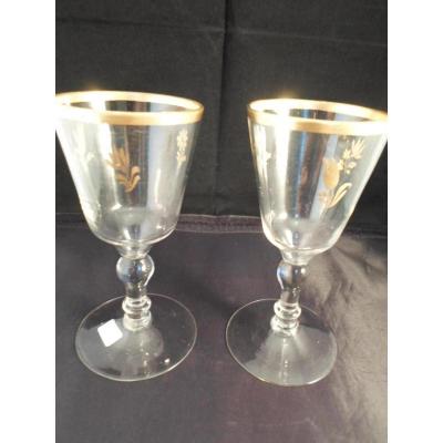 Pair Of Glasses Eighteenth Golden Border