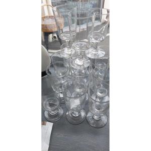 12 Verres Bistrot XIXeme