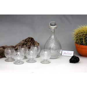 Wine Set In Baccarat Crystal, Fontenay Model