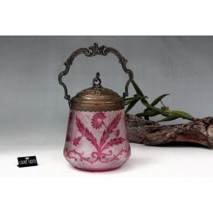 Saint Louis Crystal Cookie Jar