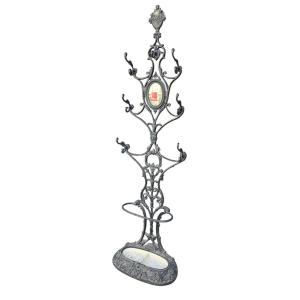 Cast Iron Coat Rack From The Late 19th Century, Maison Allez Frères Paris 