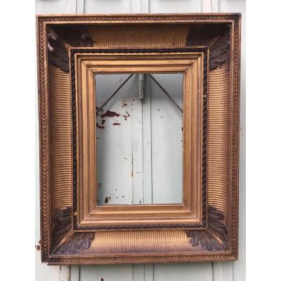 Cadre à Canaux XIXème à Restaurer 