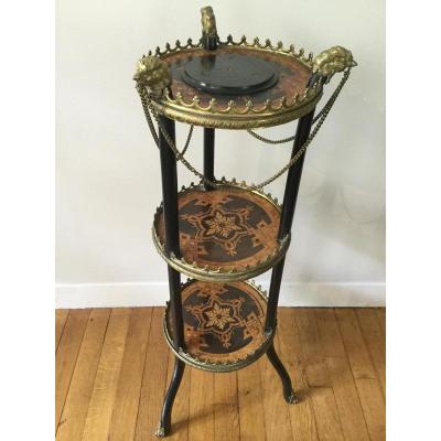 Bolster In Marquetry Napoleon III