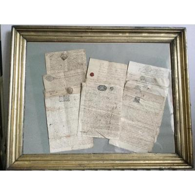 French Notarial Acts XVIIIth, Ancient Documents