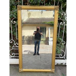 19th Century Golden Rectangular Mirror (1.75m X 98.5cm)