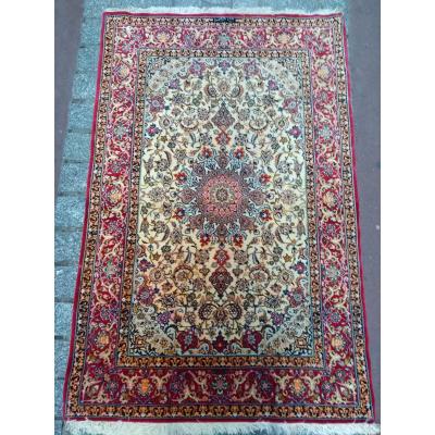 Isfahan Wool And Silk Rug