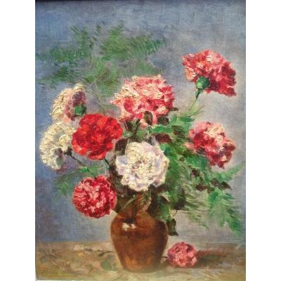 Hst Bouquet Of Flowers By Charles Dratz-barat