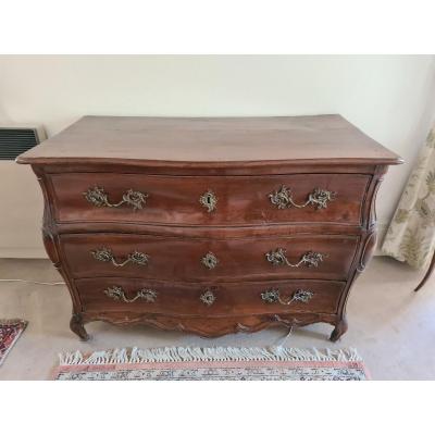 XVIII Bordelaise Commode In Cherry