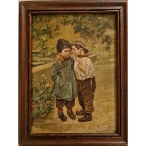 Panel Painting 1900