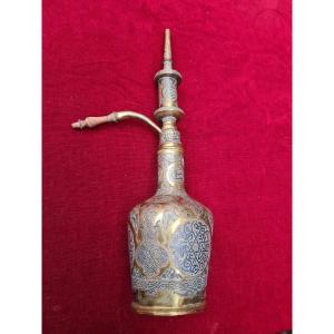 Syrian Hookah In Copper End XIX Eme